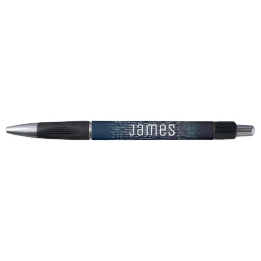 Gepersonaliseerde naam computer codering student pen (Voorkant)