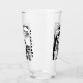 Gepersonaliseerde naam Cool Bodybuilding Cowboy Ar Glas (Links)