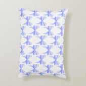 Gepersonaliseerde naam Coquette Paarse boog accent Kussen (Achterkant (Verticaal))