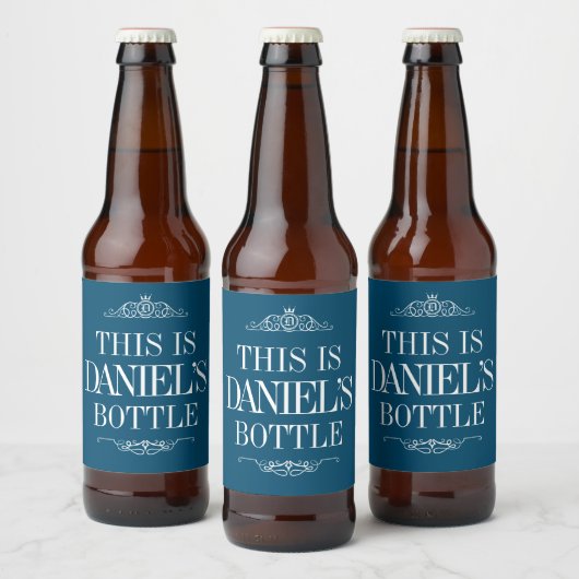 Gepersonaliseerde naam | Creëer Uw eigen bierlabel Bier Etiket (Flessen)