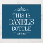 Gepersonaliseerde naam | Creëer Uw eigen bierlabel Bier Etiket (Enkel label)