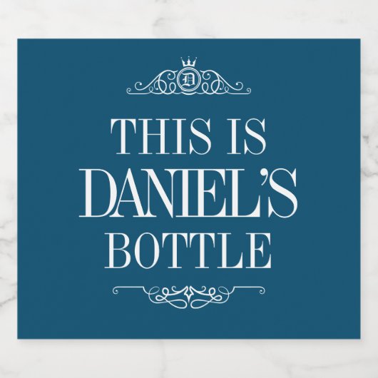 Gepersonaliseerde naam | Creëer Uw eigen bierlabel Bier Etiket (Enkel label)