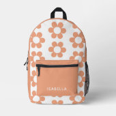 Gepersonaliseerde naam Daisy Girl Rugzak (Voorkant)