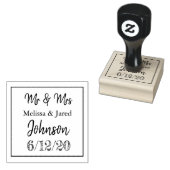 Gepersonaliseerde naam dank u stempels (Gestempeld)