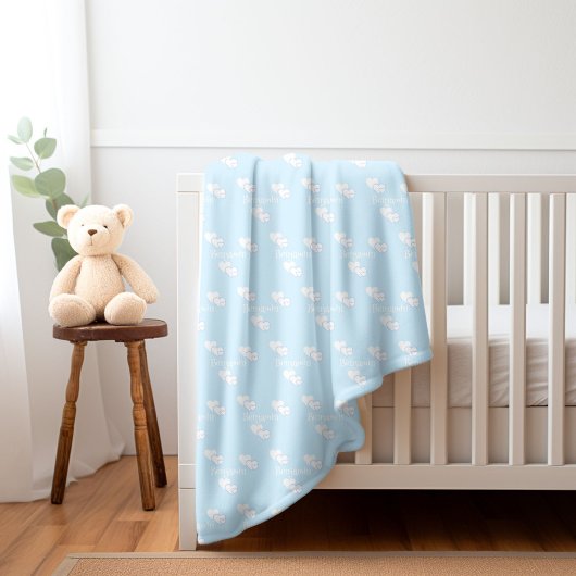 Gepersonaliseerde naam Deken Baby Gift Dochter Gif