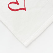 Gepersonaliseerde naam deken voor uw dochter (Hoek)