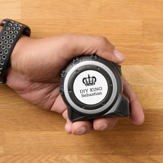 Gepersonaliseerde naam DIY King Rolmaat (Huis)