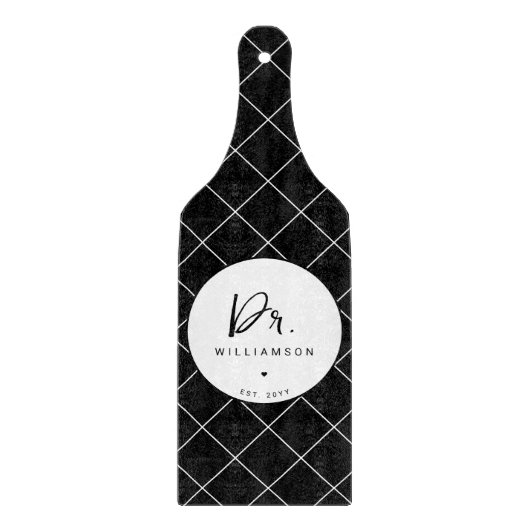 Gepersonaliseerde naam Doctor Medical School Docto Snijplank (Voorkant)