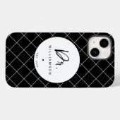 Gepersonaliseerde naam Dr Minimalist Doctor Afstud Case-Mate iPhone Case (Achterkant (horizontaal))