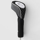 Gepersonaliseerde naam Dr Minimalist Doctor Afstud Golfheadcover (Schuin)