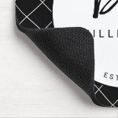 Gepersonaliseerde naam Dr Minimalist Doctor Afstud Muismat (Hoek)