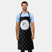 Gepersonaliseerde naam Dr Minimalist Doctor Afstud Schort (Gedragen)