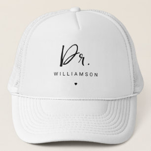 Gepersonaliseerde naam Dr Minimalist Doctor Afstud Trucker Pet
