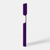 Gepersonaliseerde naam Eenvoudig Minimaal Monogram iPhone Hoesje (Rechterkant)