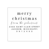 Gepersonaliseerde naam eenvoudige moderne vrolijke rubberstempel (Afrduk)