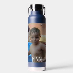 Gepersonaliseerde naam en foto  waterfles