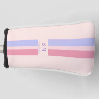 Gepersonaliseerde naam en initiaal golfheadcover