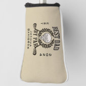 Gepersonaliseerde naam en jaar Beste vader van Par Golfheadcover (Draai 90)