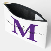 Gepersonaliseerde naam en letter etui (Open)