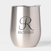 Gepersonaliseerde naam en monogram (Links)