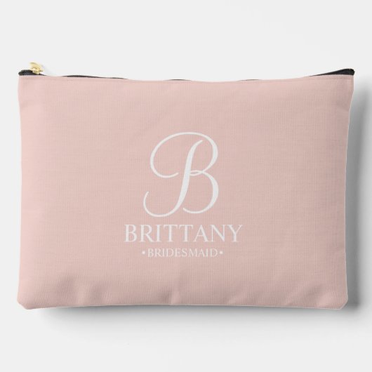 Gepersonaliseerde naam en monogram van het bruidsm etui (Voorkant)