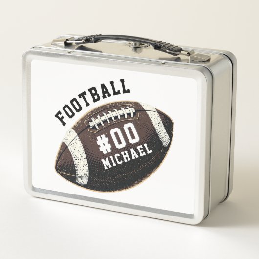 Gepersonaliseerde naam en nummer Amerikaans footba (Achterkant)