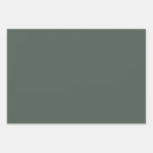 Gepersonaliseerde naam Engelse Bulldog Christmas Inpakpapier Vel (Voorkant 3)