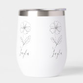 Gepersonaliseerde naam Februari sleutelbloem Geboo (Links)