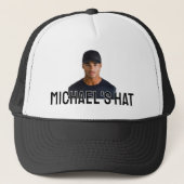 Gepersonaliseerde naam foto Gepersonaliseerd Trucker Pet (Voorkant)