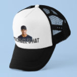 Gepersonaliseerde naam foto Gepersonaliseerd Trucker Pet<br><div class="desc">Dit ontwerp is ook beschikbaar op andere telefoonmodellen. Kies het Type van Apparaat om andere hoesjes van iPhone, van Samsung Galaxy of van Google te zien. Sommige stijlen kunnen worden gewijzigd door Stijl te selecteren als dat een optie is. Dit ontwerp kan op het gebied worden gepersonaliseerd dat door de...</div>
