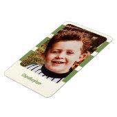 Gepersonaliseerde naam foto toevoegen met groene s magneet (Linkerzijde)