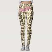 Gepersonaliseerde naam Funky Leggings (Voorkant)