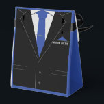 Gepersonaliseerde Naam Funny Business Suit Stropda Bedankdoosjes<br><div class="desc">Gepersonaliseerde Aangepaste Naam Tekst Elegante Business Suit met Stropdas Gift Boxes MIGNED Design - Voeg Jouw naam / Tekst met Aanpassingsgereedschap ! Kies lettertype / grootte / ! Succes - wees blij:)</div>