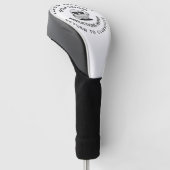 Gepersonaliseerde naam Funny Lost Golf Ball Golfheadcover (Schuin)