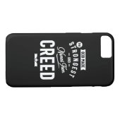 Gepersonaliseerde naam geboortedag gecrediteerd Case-Mate iPhone case (Achterkant (Horizontaal))