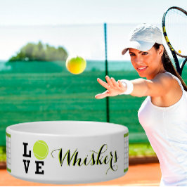 Gepersonaliseerde naam Gewenste nettenthema Voerbakje