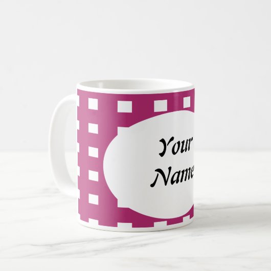 Gepersonaliseerde naam Gift Item Koffie Mok (Voorkant links)