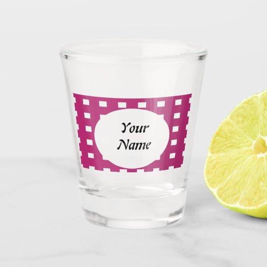 Gepersonaliseerde naam Gift Item Koffie Mok Shot Glas (Voorkant)