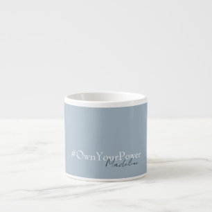 Gepersonaliseerde naam – Girlboss Empowerment Gift Espresso Kop