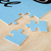 Gepersonaliseerde Naam Golf stick bal Golfer Golfe Legpuzzel (Zijkant)