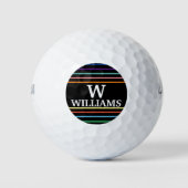 gepersonaliseerde naam golfballen (Voorkant)
