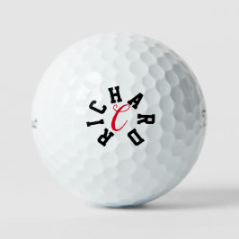 Gepersonaliseerde naam golfballen, monogram golfballen