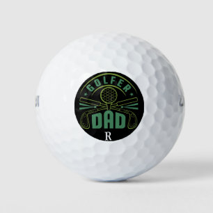 Gepersonaliseerde naam Golfer Dad Golfballen