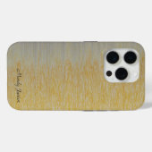 Gepersonaliseerde Naam Goud en Zilveren Assemblage Case-Mate iPhone Case (Achterkant (horizontaal))