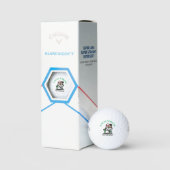 Gepersonaliseerde naam grappig golfballen (Verpakking)