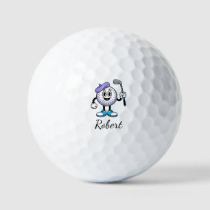 Gepersonaliseerde naam Grappig Golfballen
