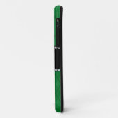 Gepersonaliseerde naam Groen arsenicumpatroon Case-Mate iPhone Case (Achterkant/links)