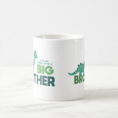 Gepersonaliseerde naam grote broer aankondiging di koffiemok (Center)