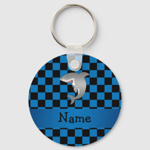 Gepersonaliseerde naam haai sleutelhanger