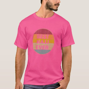Gepersonaliseerde naam Hajj Ik hou van Hajj Retro  T-shirt